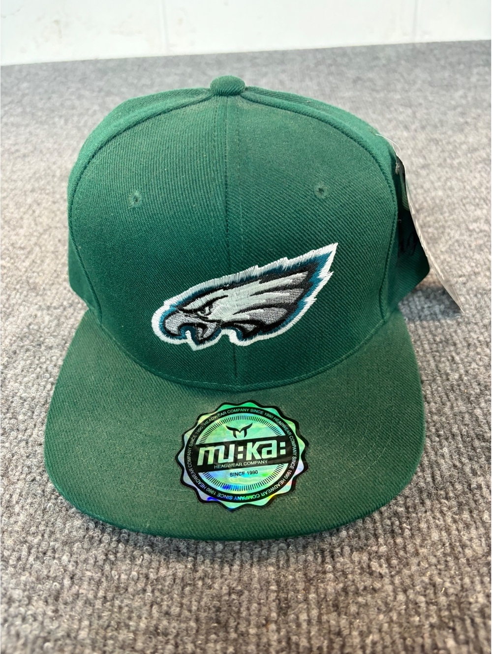 MU:KA Philadelphia Eagles snapback cap